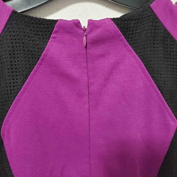 Worthington Color Block Sleeveless Bodycon Dress Sz 12 - Picture 3 of 9